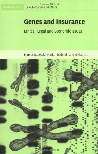 Genes And Insurance Ethical Legal And Economic Issues Updated Marcus Radetzki