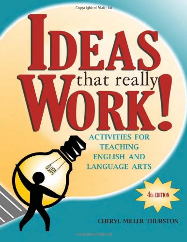 Ideas That Really Work Activities For Teaching English And Language Arts 4th Spiral Cheryl Miller Thurston