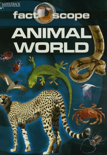 Factoscope Animal World Animal World Saddleback Educational Publishing