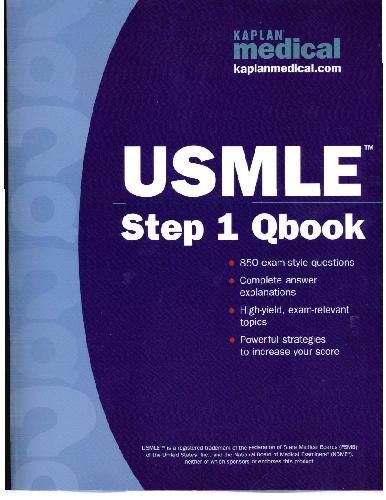 Usmle Step 1 8kaplan Qbook Step 1