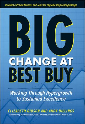 Big Change At Best Buy Working Through Hypergrowth To Sustained Excellence 1st Edition Elizabeth Gibson