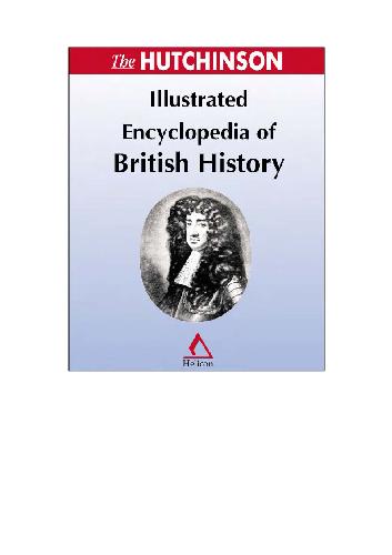 The Hutchinson Illustrated Encyclopedia Of British History No Author Credited
