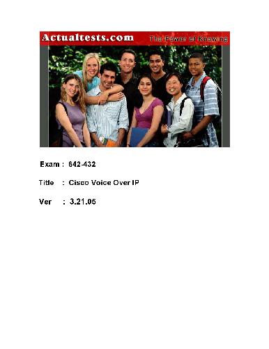 Cisco642432examqanda0321