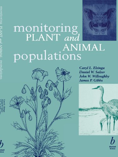Monitoring Plant And Animal Populations Caryl L Elzinga Daniel W Salzer