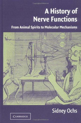 A History Of Nerve Functions From Animal Spirits To Molecular Mechanisms 1st Edition Sidney Ochs