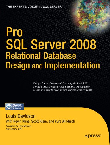 Pro Sql Server 2008 Relational Database Design And Implementation 1st Edition Louis Davidson