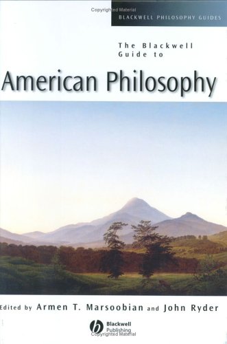 The Blackwell Guide To American Philosophy Armen T Marsoobian