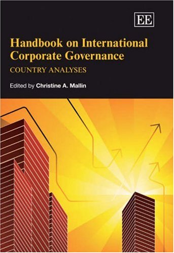 Handbook On International Corporate Governance Christine A Mallin