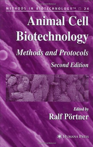 Animal Cell Biotechnology Methods And Protocols Methods In Biotechnology 2nd Ralf Prtner
