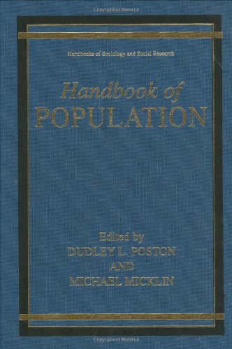 Handbook Of Population Handbooks Of Sociology And Social Research 1st Edition Jr Poston Dudley L