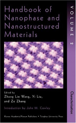 Handbook Of Nanophase And Nanostructured Materials Vol 2 Characterization 1st Edition Zhong Lin Wang