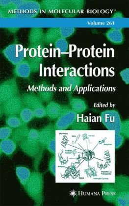 Proteinprotein Interactions Methods And Applications 1st Edition Robert C Liddington Auth