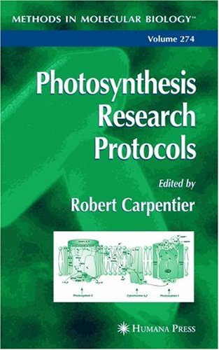 Photosynthesis Research Protocols Juan Cuello Mara Jos Quiles Auth