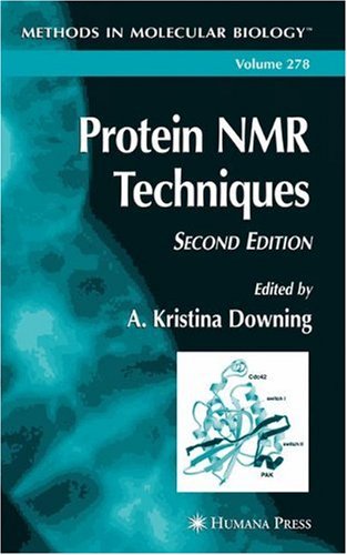Protein Nmr Techniques 2nd Edition Lorraine Hewitt James M Mcdonnell Auth