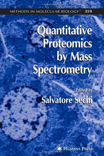 Quantitative Proteomics By Mass Spectrometry 1st Edition Illarion V Turko
