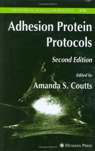Adhesion Protein Protocols 2nd Edition Celeste M Nelson Wendy F Liu