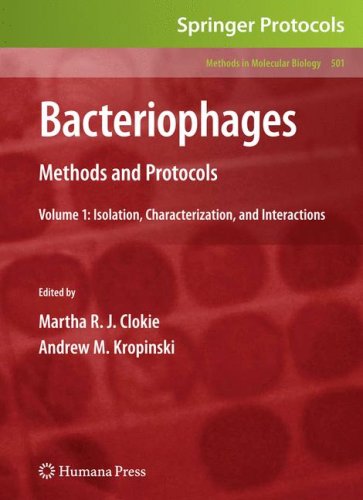Bacteriophages Methods And Protocols Volume 1 Isolation Characterization And Interactions 1st Edition K Eric Wommack
