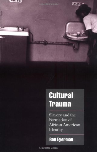 Cultural Trauma Slavery And The Formation Of African American Identity 1st Edition Ron Eyerman