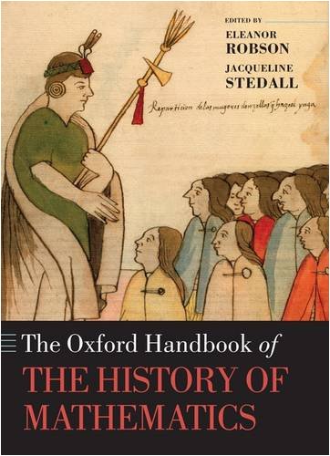 Handbook Of The History Of Mathematics Eleanor Robson Jacqueline Stedall
