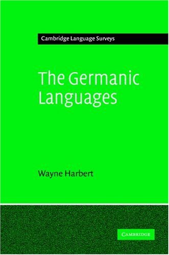 The Germanic Languages 1 Blg Wayne Harbert