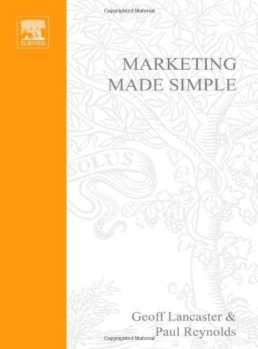 Marketing Made Simple Geoff Lancaster Paul Reynolds