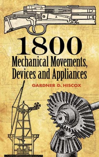 1800 Mechanical Movements Devices And Appliances Enlarged 16th Hiscox Gardner D