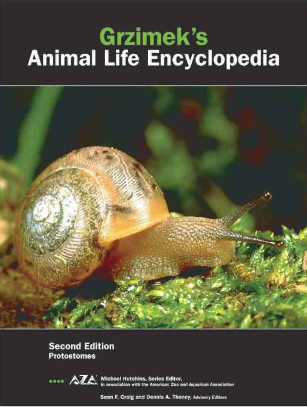 Grzimeks Animal Life Encyclopedia 2nd Ed Vol 2 Protostomes 2nd Edition Bernhard Grzimek