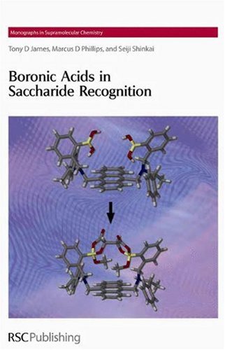 Boronic Acids In Saccharide Recognition 1st Edition Tony D James