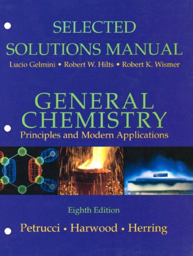 General Chemistry 8th Edition Ralph H Petrucci