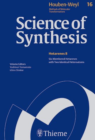 Science Of Synthesis Houbenweyl Methods Of Molecular Transformations V 169 Cinnolines Yoshinori Yamamoto