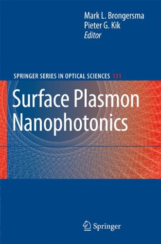 Surface Plasmon Nanophotonics 1st Edition Mark L Brongersma