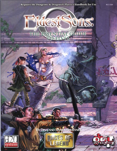 Eldest Sons The Essential Guide To Elves Dina Havranek Shawn Havranek