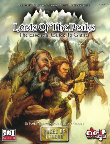 Lords Of The Peaks The Essential Guide To Giants James Maliszewski