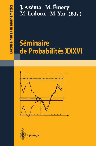 Sminaire De Probabilits Xxxvi 1st Edition Jacques Azma