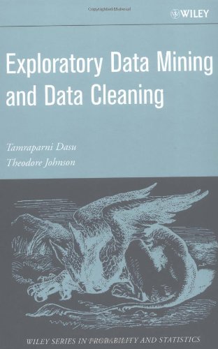 Exploratory Data Mining And Data Cleaning 1st Edition Tamraparni Dasu
