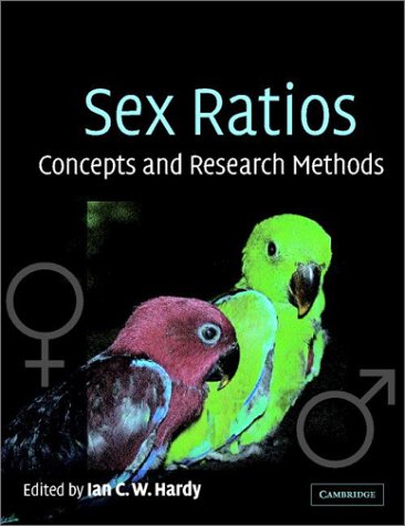Sex Ratios Concepts And Research Methods 1st Edition Ian C W Hardy