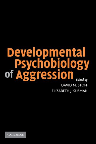 Developmental Psychobiology Of Aggression David M Stoff Elizabeth J Susman