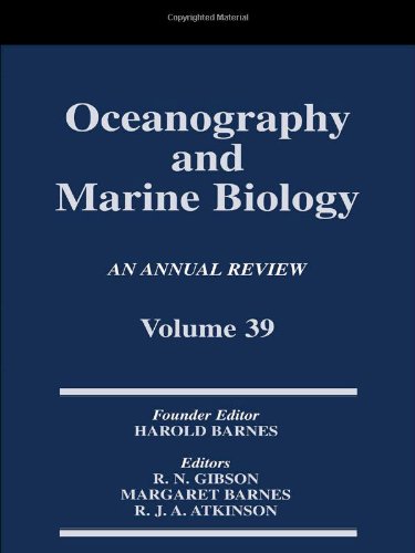 Oceanography And Marine Biology An Annual Review Volume 39 1st Edition R N Gibson