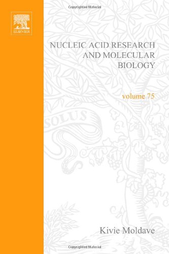 Progress In Nucleic Acid Research And Molecular Biology Vol 75 1st Kivie Moldave