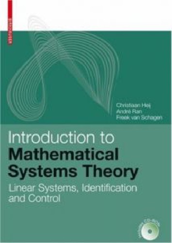 Introduction To Mathematical Systems Linear Systems Identification And Control Christiaan Heij