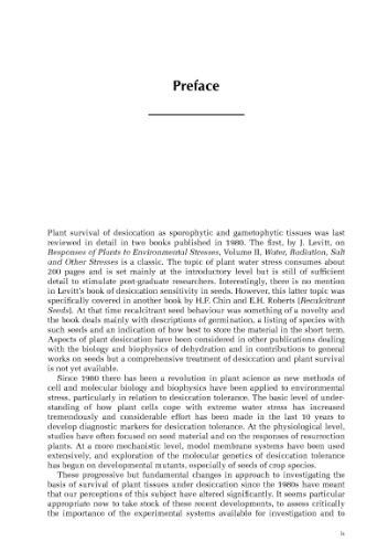 Desiccation And Survival In Plants Drying Without Dying 1st Edition M Black