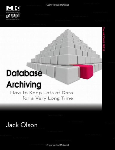 Database Archiving How To Keep Lots Of Data For A Very Long Time Jack E Olson