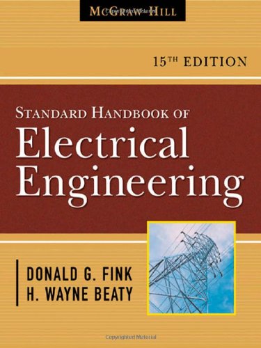 Standard Handbook Of Electrical Engineering 15th Donald G Fink
