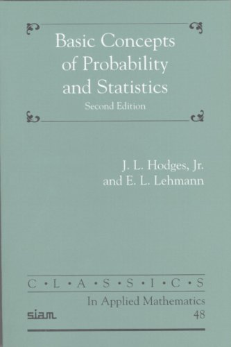 Basic Concepts Of Probability And Statistics 2nd J L Hodges