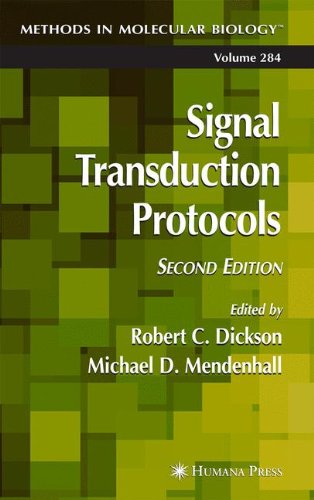Signal Transduction Protocols 2nd Edition Robert C Dickson