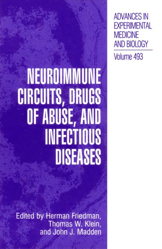 Neuroimmune Circuits Drugs Of Abuse And Infectious Diseases H Friedman