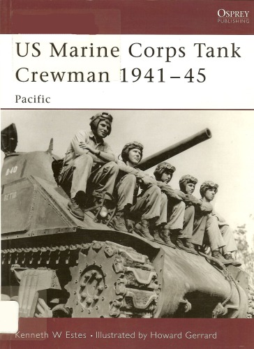 Us Marine Corps Tank Crewman 194145 Pacific Kenneth W Estes