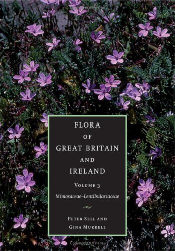 Flora Of Great Britain And Ireland Mimosaceae Lentibulariaceae 1st Edition Peter Sell