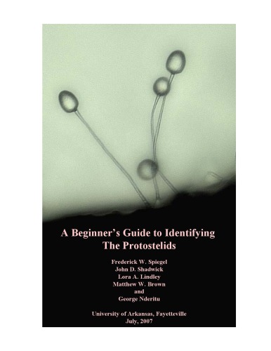 A Beginners Guide To Identifying The Protostelids Frederick W Spiegel