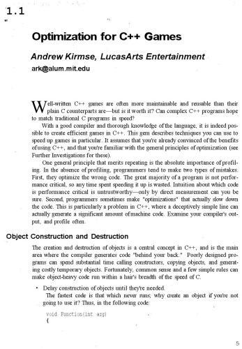 Game Programming Gems 2 Kirmse A